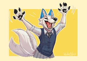 “Sköll in Cherryton's school” by koatikjuju