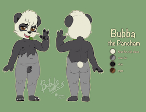 Character Ref Comm: Bubba the Pancham