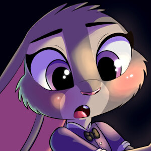 Judy about to ride