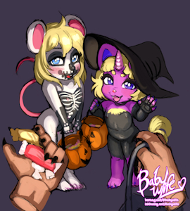 Wing-It Commission: Mitsy and Drin Trick-or-Treat!