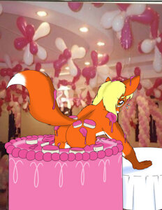 A foxy birthday surprise