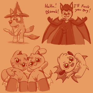 Spooky streampies!