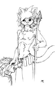 [old] wild tribe warrior