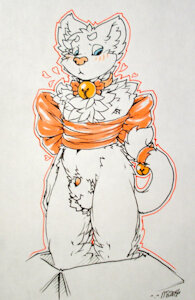 [old] shy kitty present