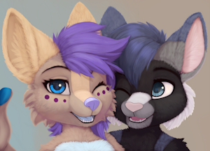 Cuddling Portrait