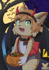YCH Commission - Trick or Treat