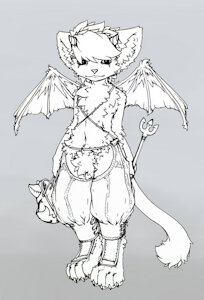 young cat demon [old]