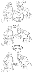 Other witchers meet Tobias 1 - Monty