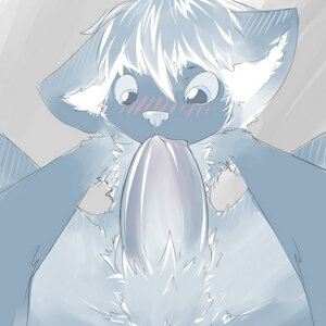 tasting it :3