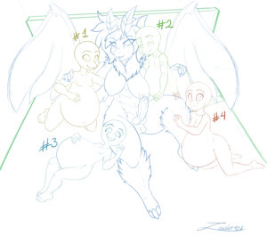 Pregnant YCH auction