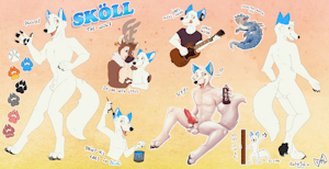 Ref sheet v2 NSFW By Kaotikjuju