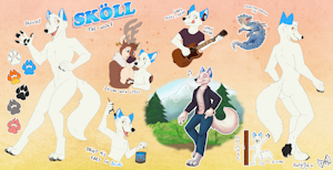 Ref sheet v2 SFW By Kaotikjuju
