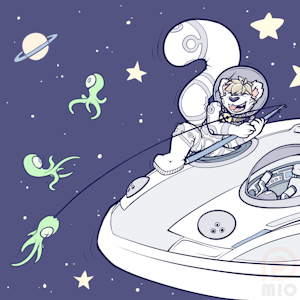 Space fishing?