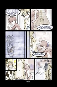Just a Couple of Guys Cover + Page 1