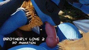 Lucario Brotherly Love Animation 2