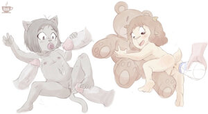Charlotte, Carla and Andrea's bab doodles.