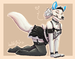 “let me clean yourself~” By Kaotikjuju