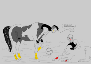 [P1] HorseBall - Aaron vs Bobby