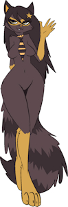 Farah and Revel, Mom and Son Raccoons