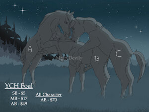 [YCH NSFW] - Foal