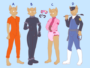 Mayor Musuko's Prison Uniforms (art)