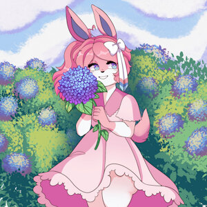 Flower bunny