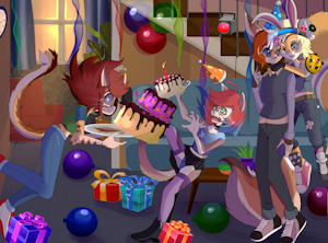 Sweet bday mess D: