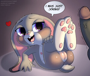 Judy was just joking