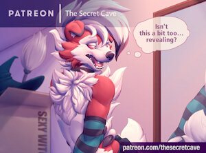 March Pin-Up: Midnight Lycanroc