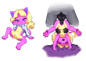 Mitsy and Damien :3