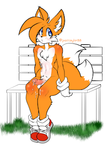 Tails On A Bench