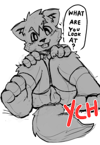YCH "What are you looking at ?"