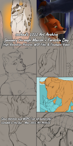 sexbad's 2022 Art Archive: January - March + Foreskin Day