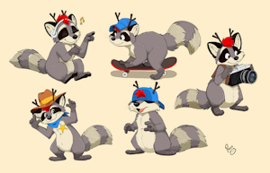 Sheriff Raccoon