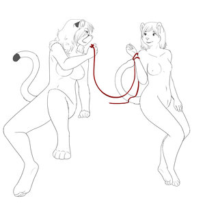 Digital Inked Sketch for PumaConcolor