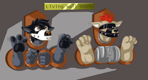 Canine Wall Stocks