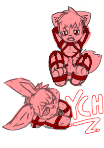 2 YCH bondage Cute male !
