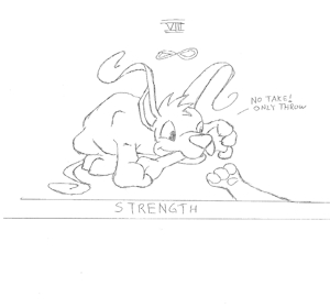 Neopets Tarot - Strength