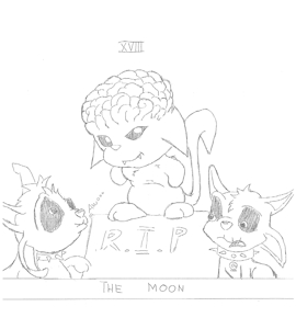 Neopets Tarot - The Moon