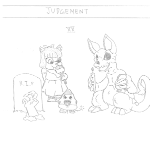 Neopets Tarot - Judgement