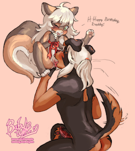 Wing-It Commission: Daddy's Birthday Present