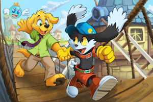 Klonoa Invites Mike to His World