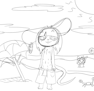 Mouse beach episode!