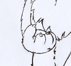 Lineart - Cub New Pose