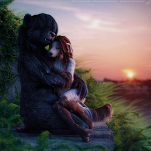 Bear hug - Ellie