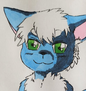 Blue Fur