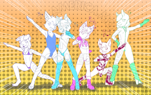 YCH: SUPER HORNY CUBS TEAM