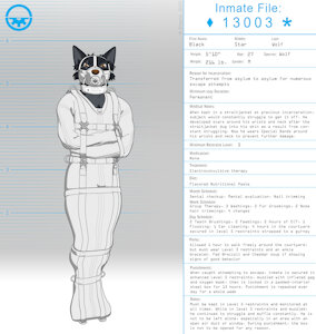 Inmate File: BlackStarWolf