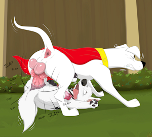Krypto on Bolt (COMMISSION)