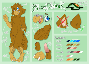 Bloodhawk Ref Sheet